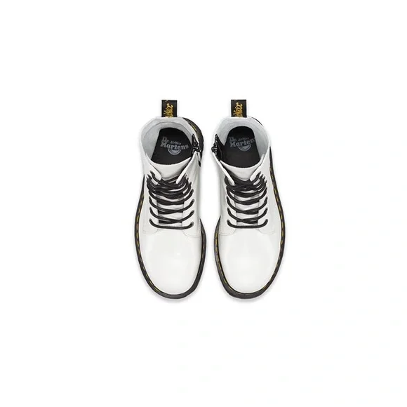 DR. MARTENS Jadon Platform Boot White - Picture 6 of 7